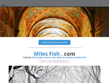 Tablet Screenshot of milesfish.info